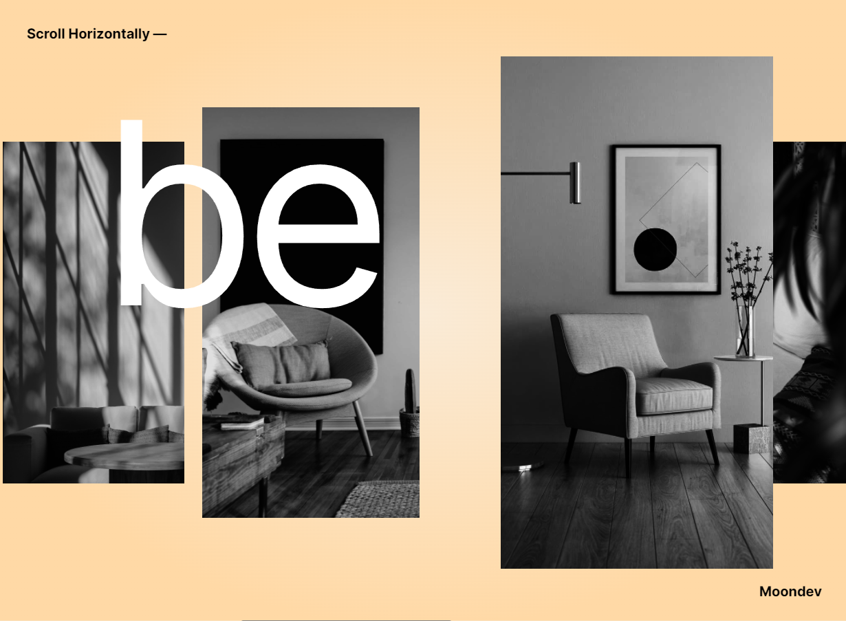 Infinite Horizontal Gallery