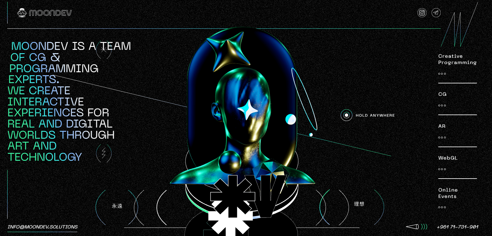 Interactive 3d figure